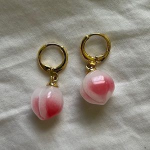 Peach Earrings🍑🍑